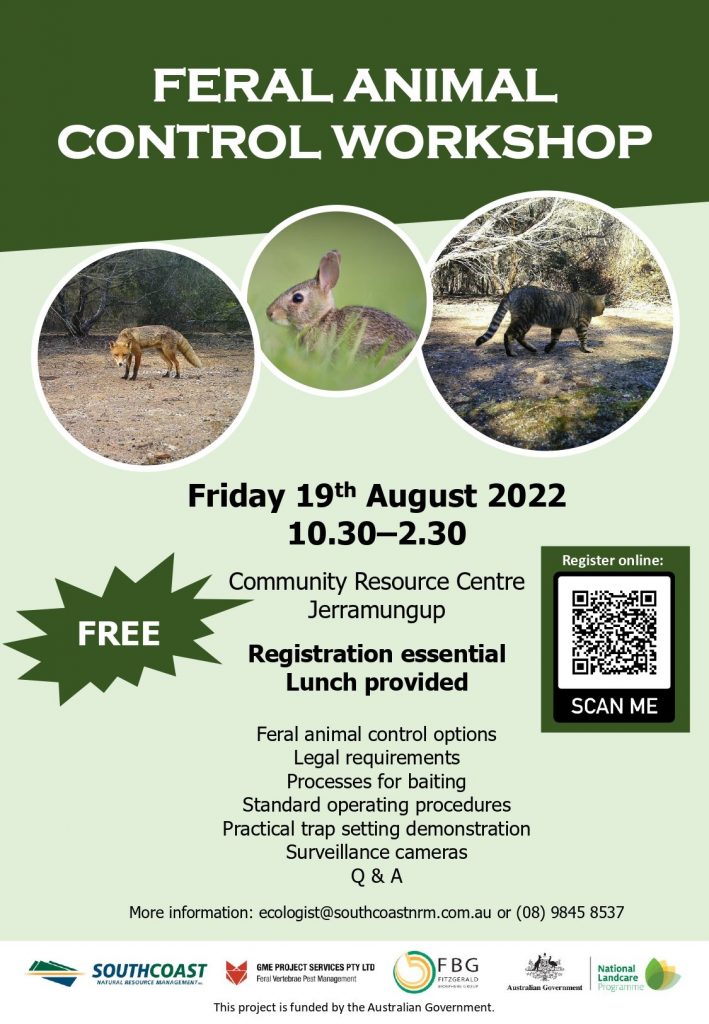 FERAL ANIMAL CONTROL South Coast Natural Resource Management