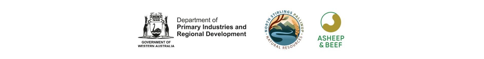 Three logos: Government of Western Australia, Southern Rangelands Pastoral Alliance, and Sheep & Beef.